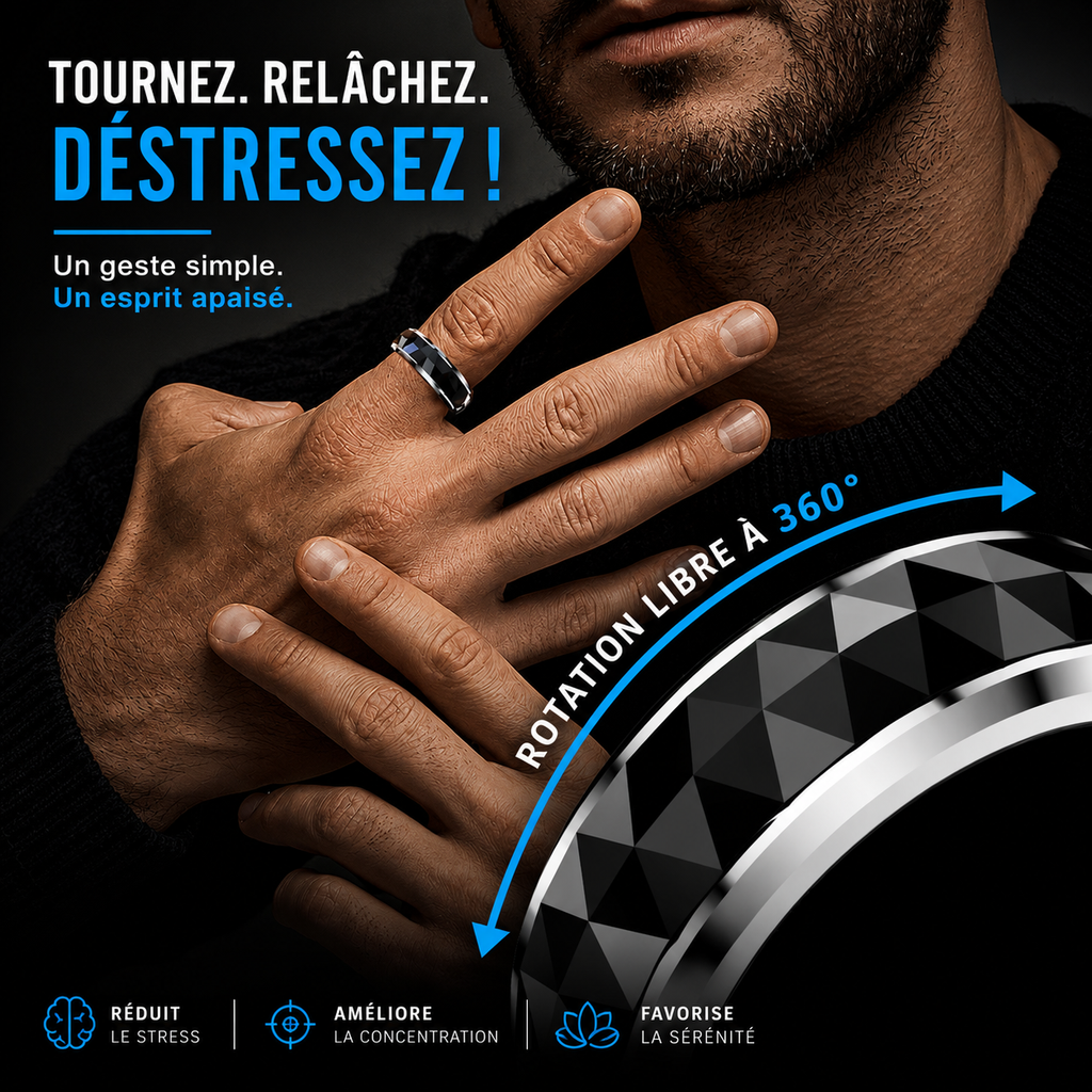 Opale Ring — Bague connectée rotative