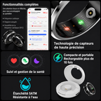 Opale Ring — Bague connectée rotative